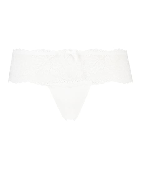 Florence Thong Boxers, White