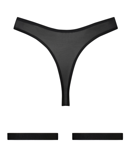 On Point Thong, Black