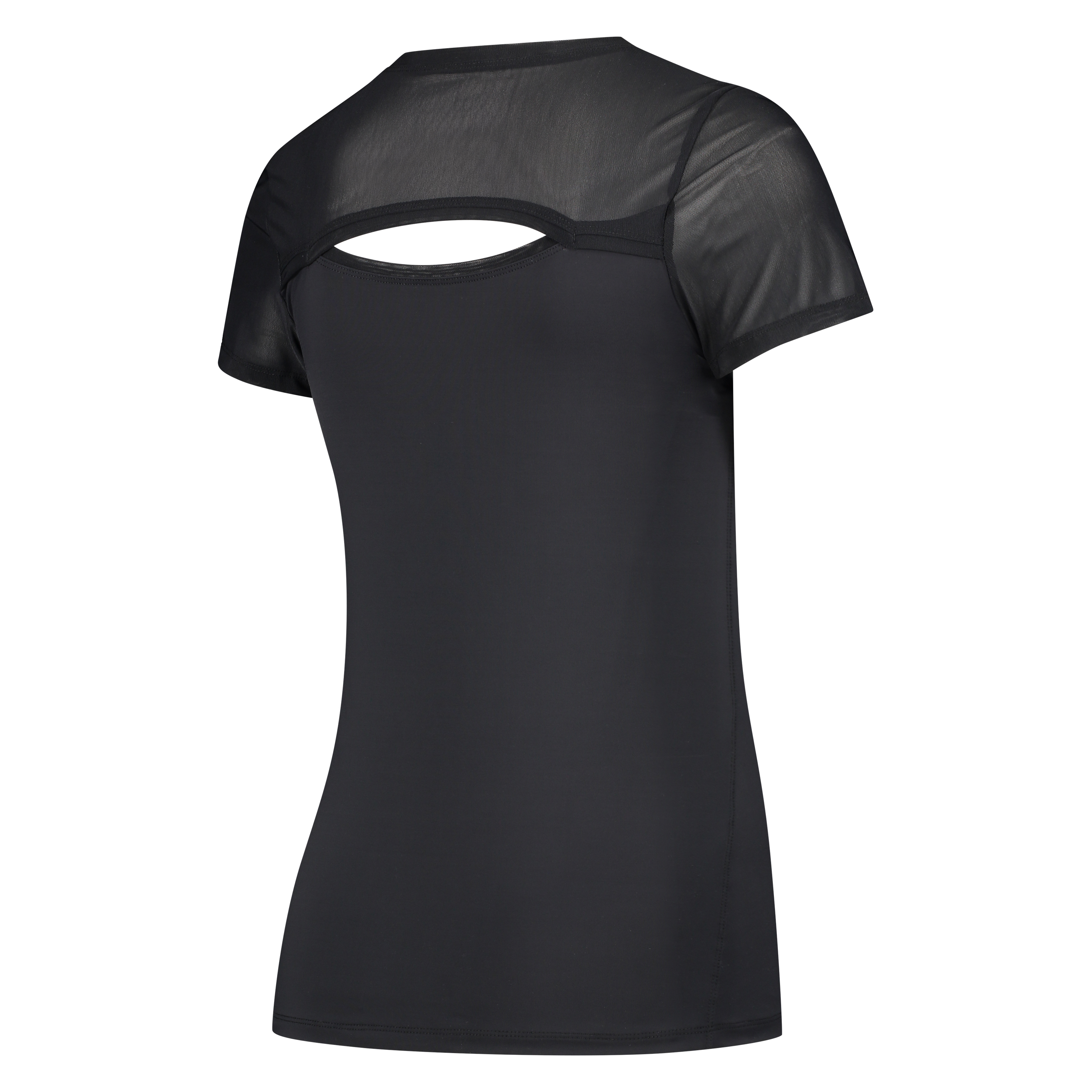 HKMX Open Back Sports Shirt, Black, main