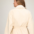 Robe Fluffy Fleece, White