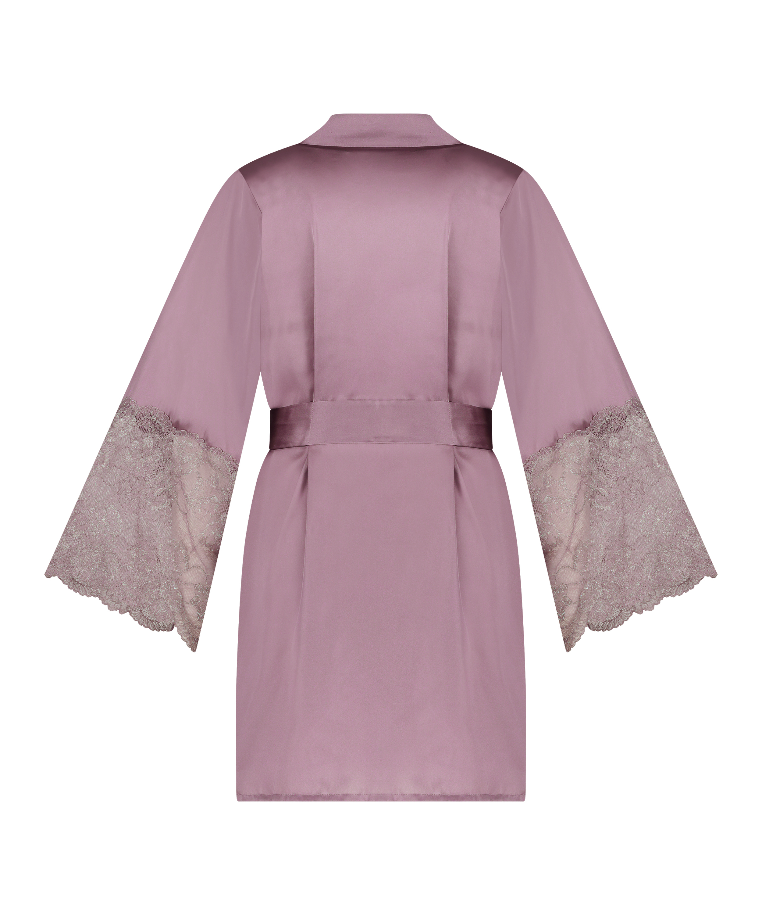 Satin Kimono, Purple, main