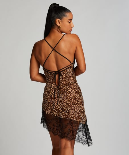 Ellie Slip Dress, Black