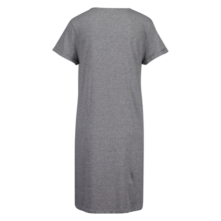 Nightshirt V-neck, Gray