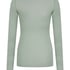 super soft Boatneck shirt with Cashmere, Green