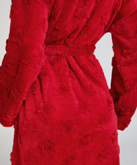 Stars Bathrobe, Red