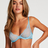 Isabelle Non-Padded Underwired Bra, Blue