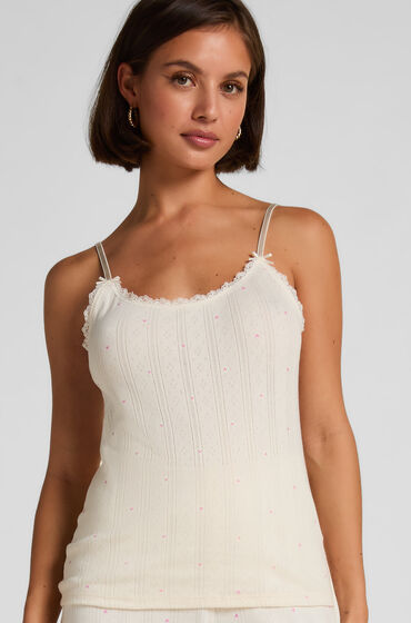 Hunkemöller Pointelle Cami White