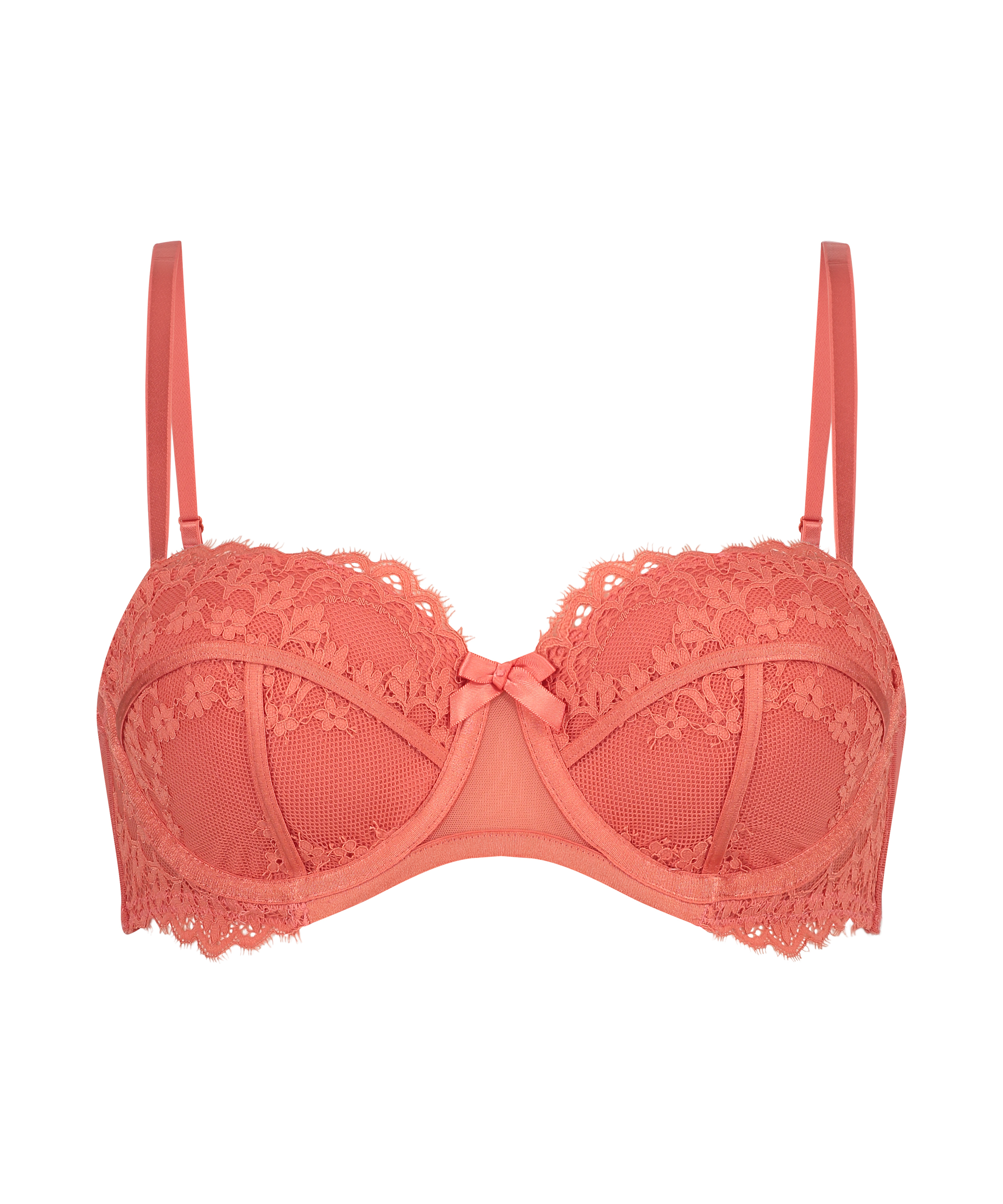 Padded Underwired Bra Emily, Orange, main