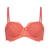 Padded Underwired Bra Emily, Orange