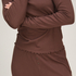 Top Pointelle, Brown