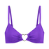Eclipse Bikini Crop Top, Purple