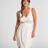 Nora Lace Slip Dress, White