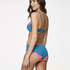Secret Lace Padded Underwired Bra, Blue