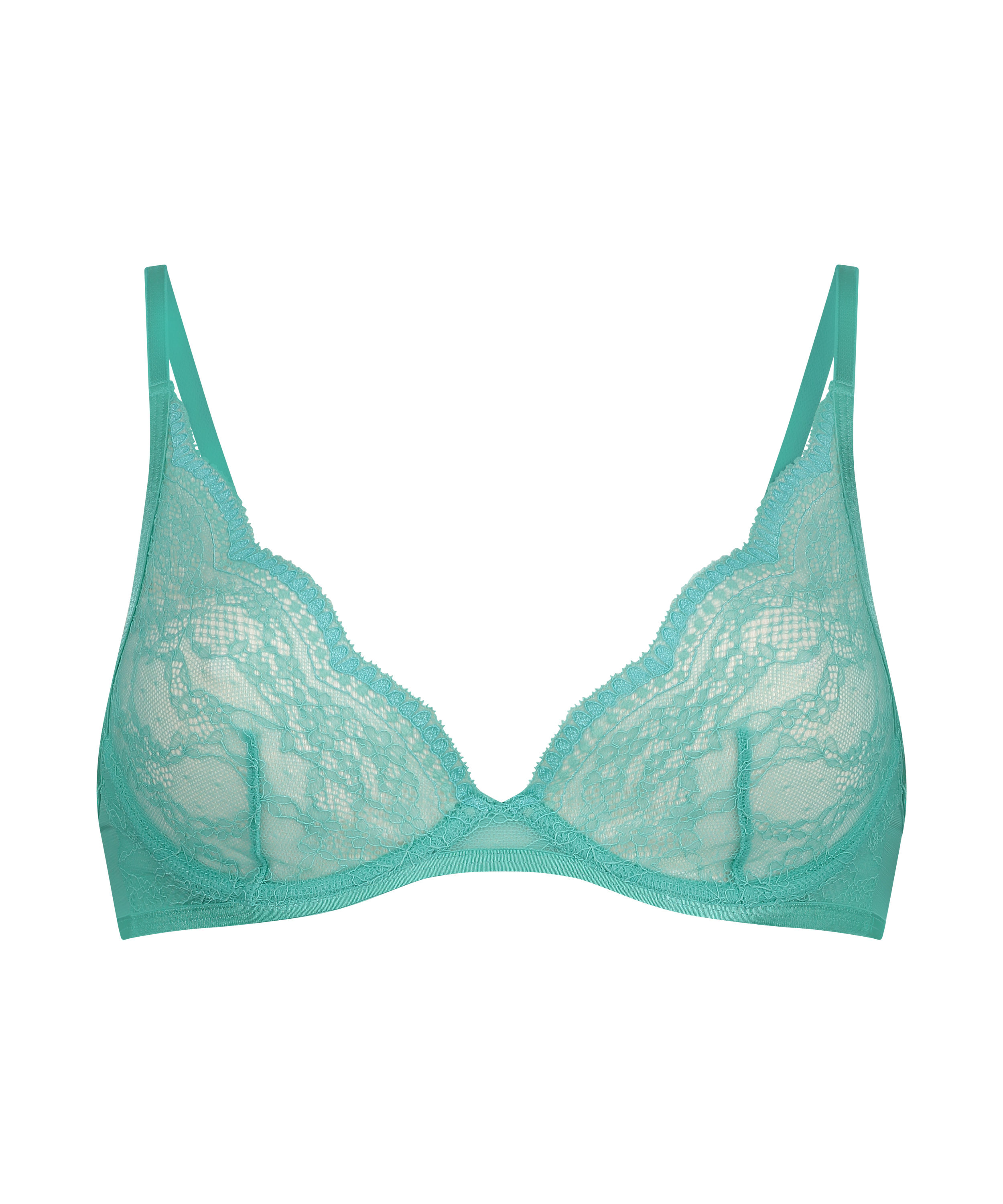 Isabelle Non-Padded Underwired Bra, Blue, main
