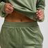 Pyjama Set Velours, Green