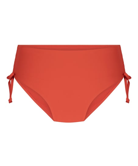 Midi Bikini Bottom Luxe, Red