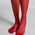 Stay Ups Fishnet, Red