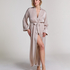 Satin Kimono, Beige
