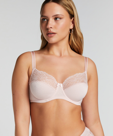 Sophie Non-Padded Underwired Bra, Pink