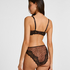 High Waisted Brazilian Gabrielle, Black