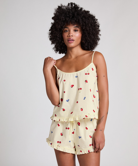 Woven Cami, Yellow