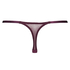 Thong Embroidered, Purple