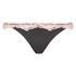Secret Lace Thong, Gray