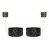 Legcuffs and Handcuffs, Black