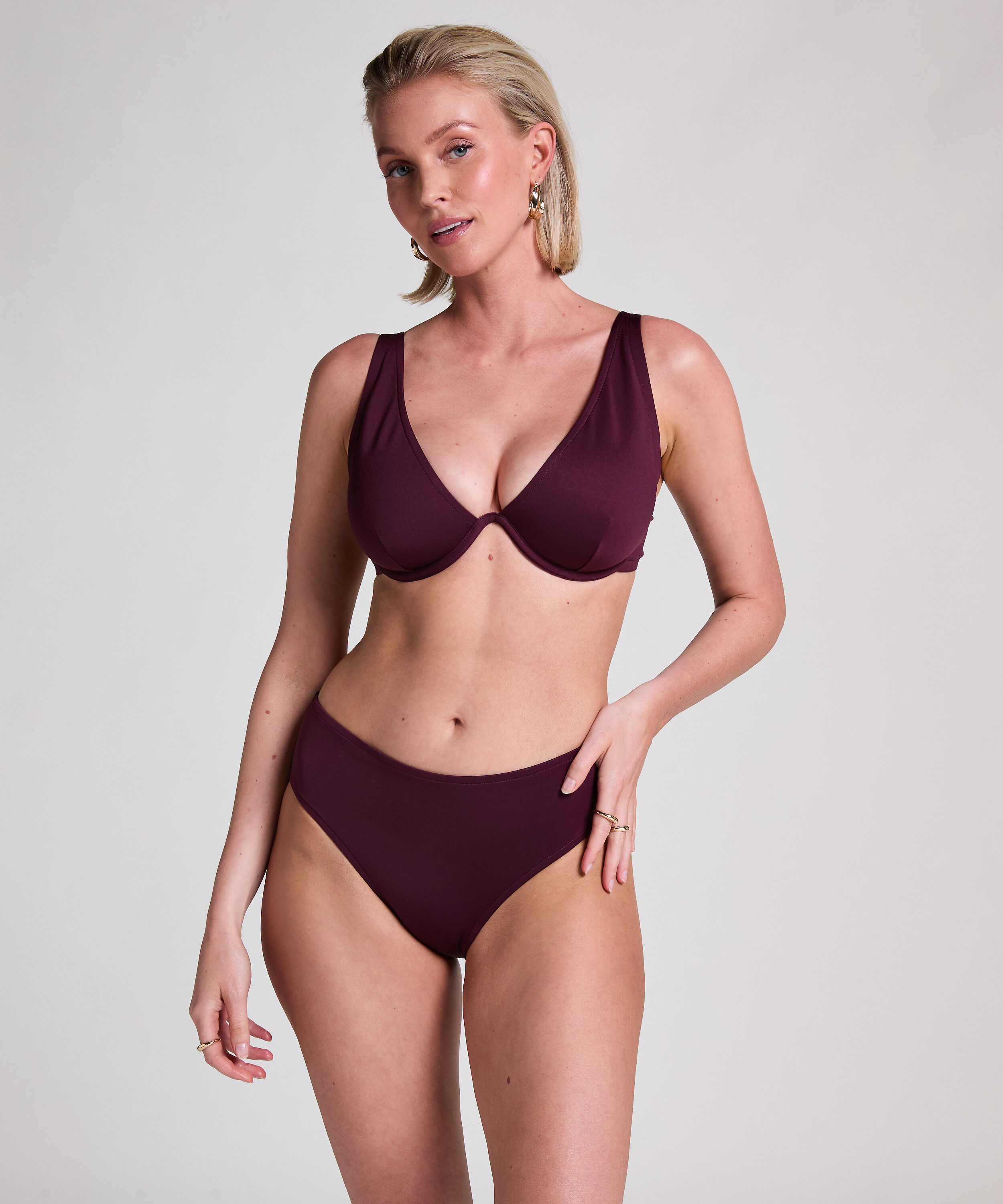 Neoprene Rio Bikinibottom, Purple