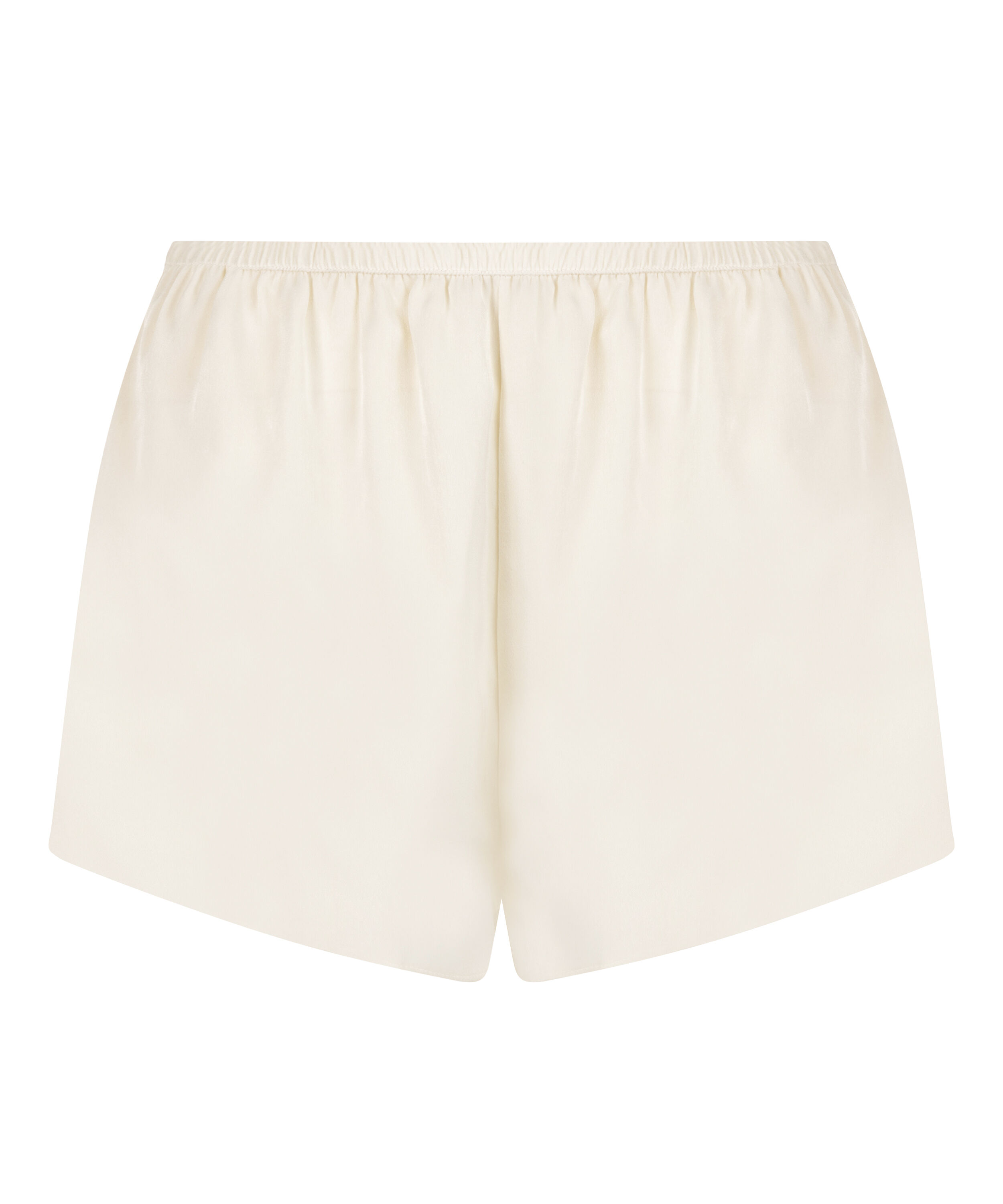 Short Satin Minimal, White