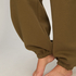 Jogger brushed sweat, Green