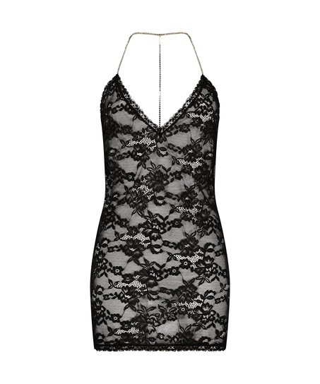 Mireia Slipdress, Black