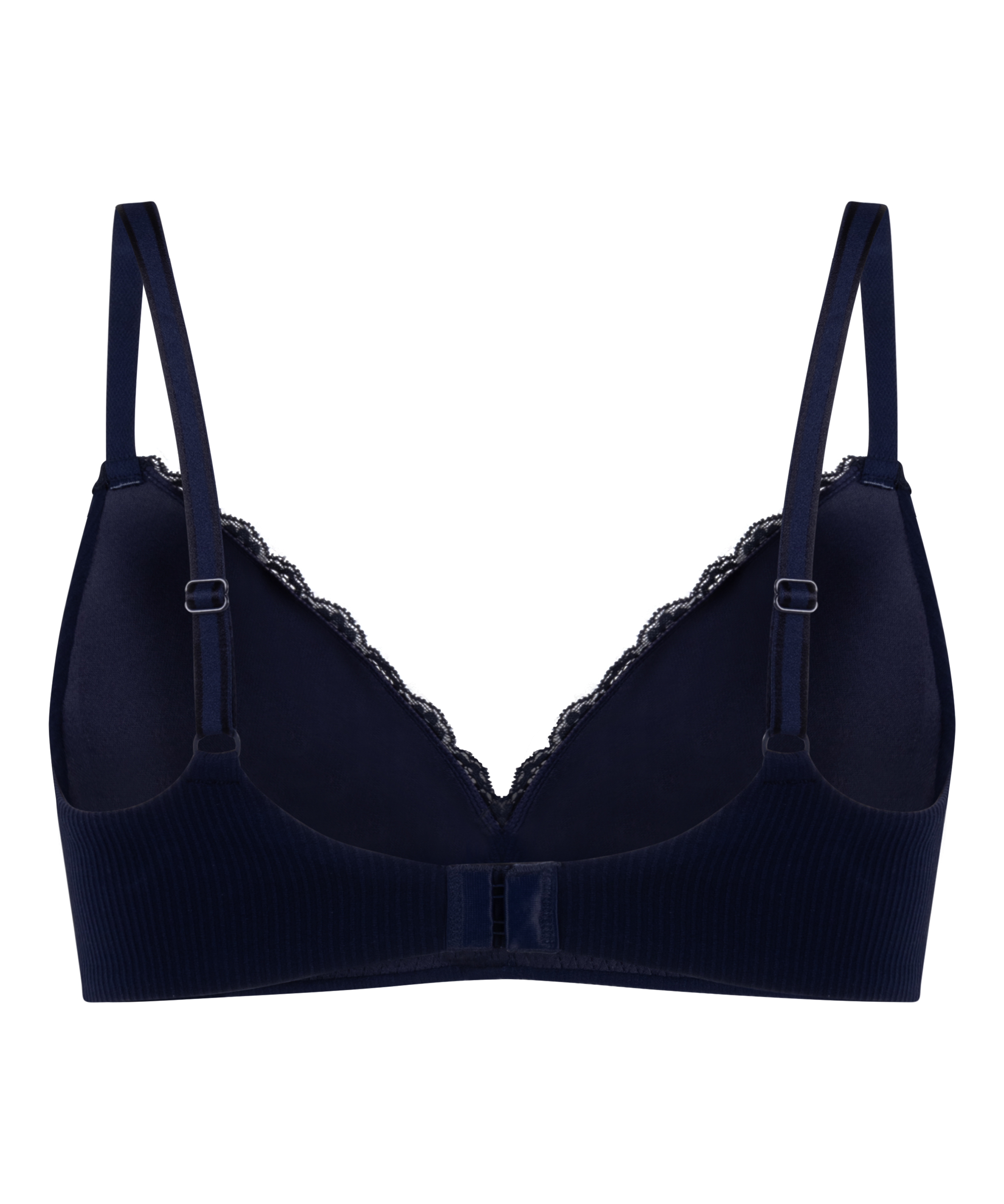 Lola Padded Non-Wired Bra, Blue, main