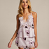 Satin Cami Top, Purple