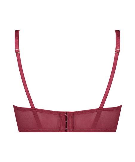 Chase padded half-cup underwired bra Rebecca Mir, Red