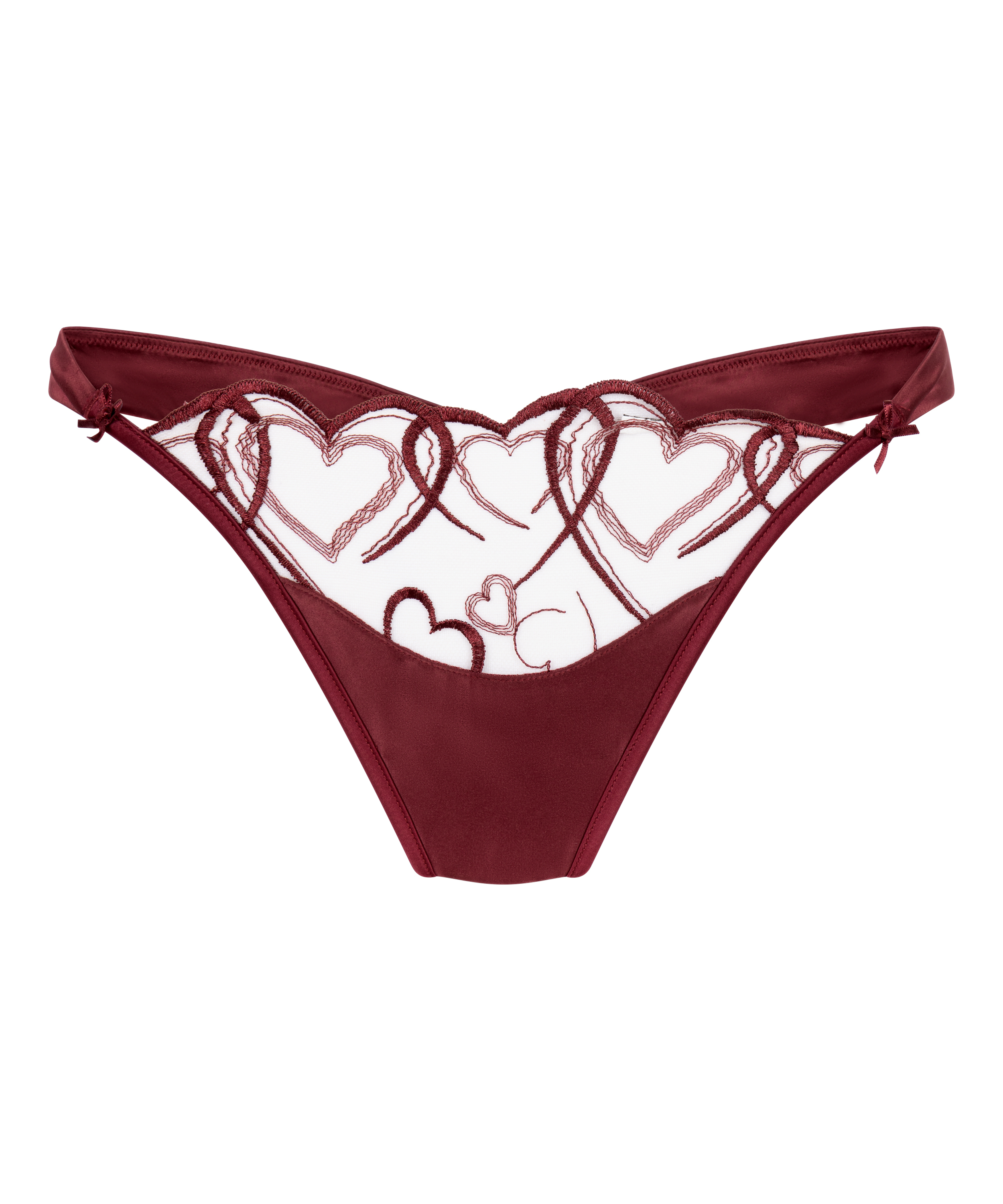 Olivia Highleg Thong, Red, main