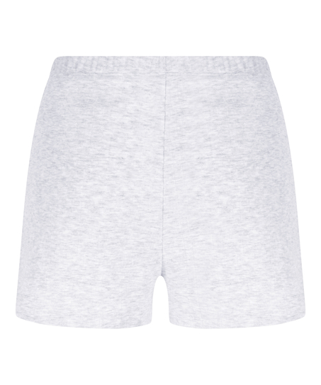 Pointelle shorts, Gray