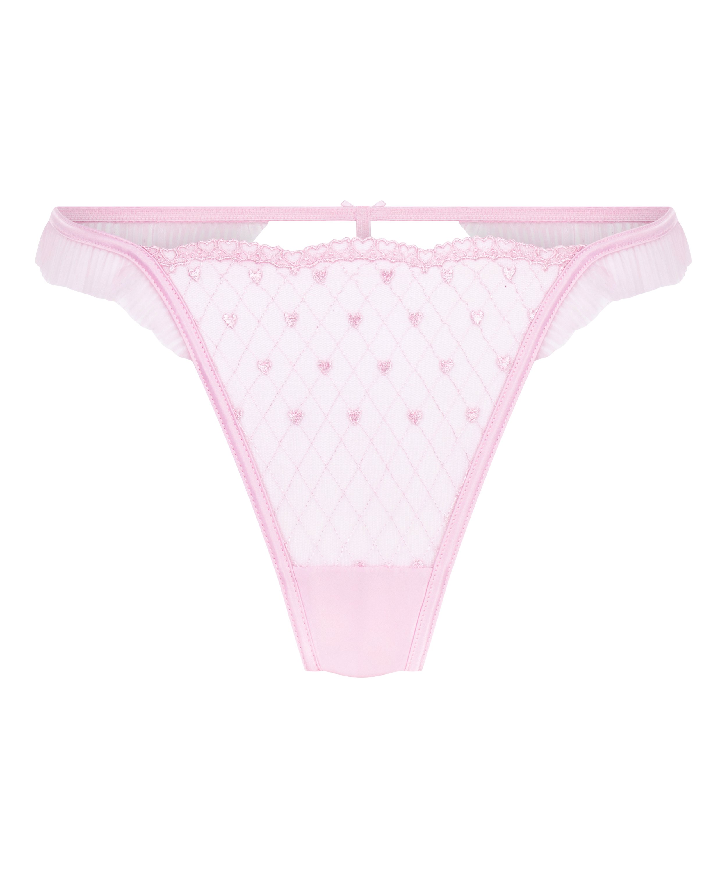Cordelie Highleg Thong, Pink, main
