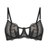 Lulu Non-Padded Underwired Bra, Black