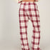 Tall Flannel Pyjama Pants, White