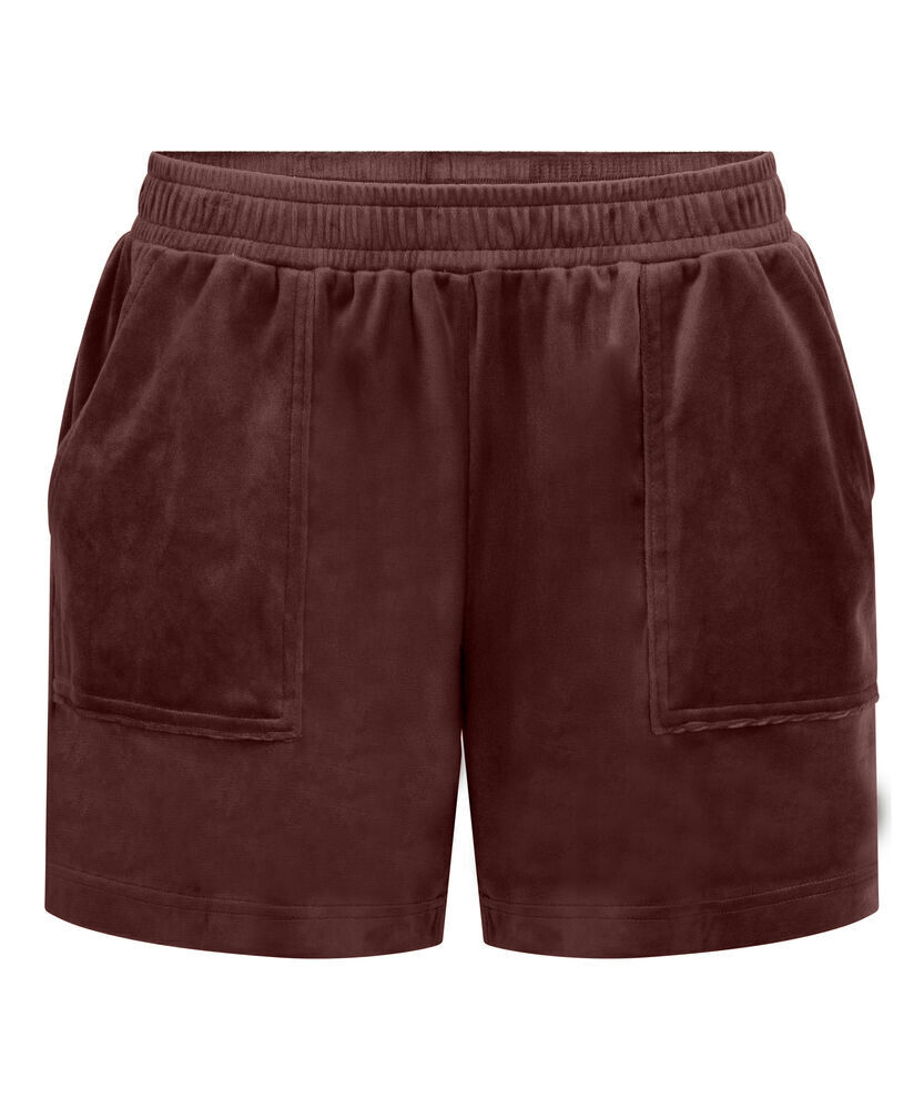 Velvet Pocket shorts, Brown
