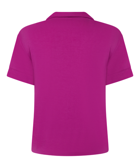 Essential Jersey Short-Sleeved Jacket, Pink