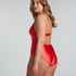 Luxe Shaping Swimsuit, Red