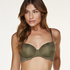 Angie Padded Underwired Bra, Green