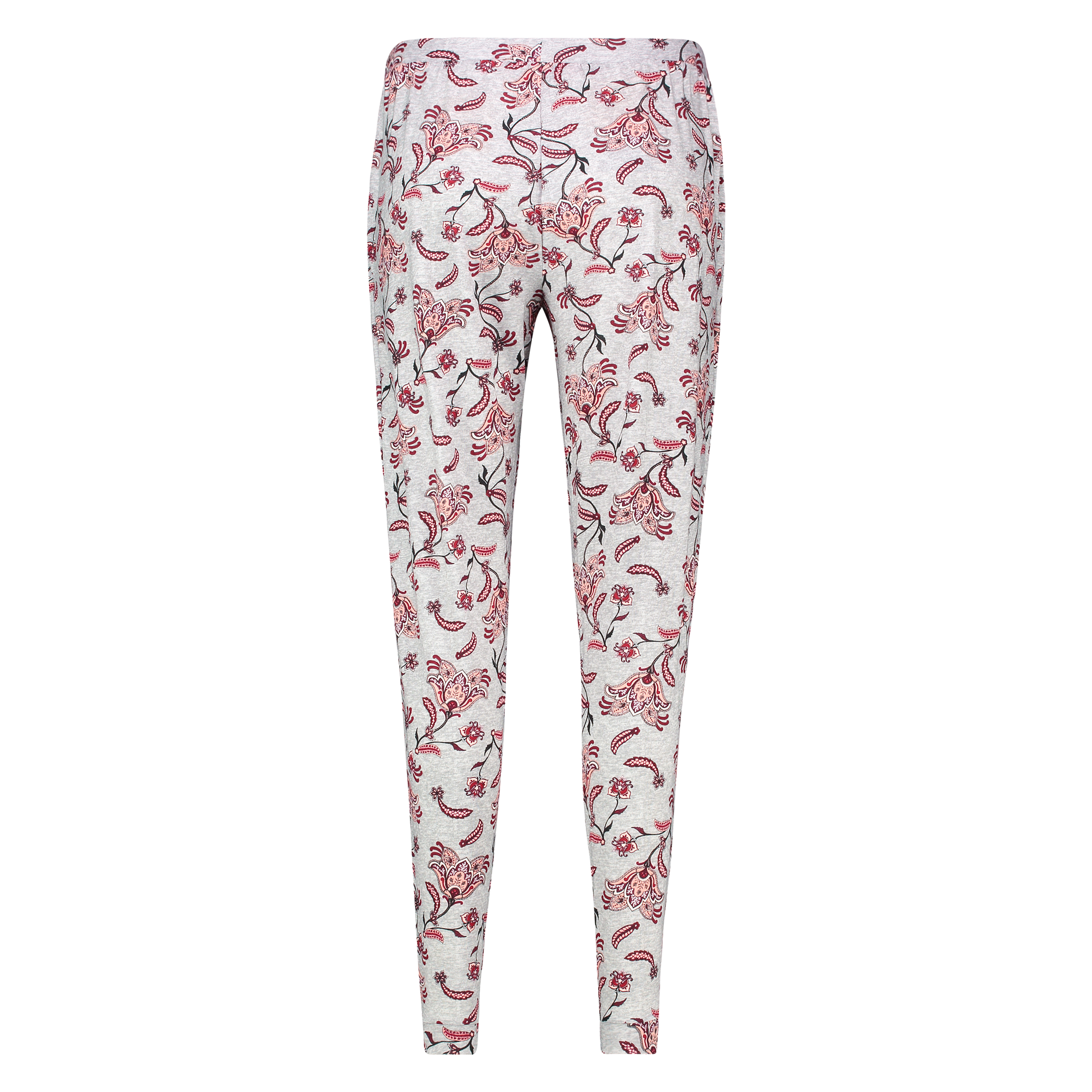 Loose-fitting Pajama Pants, Gray, main