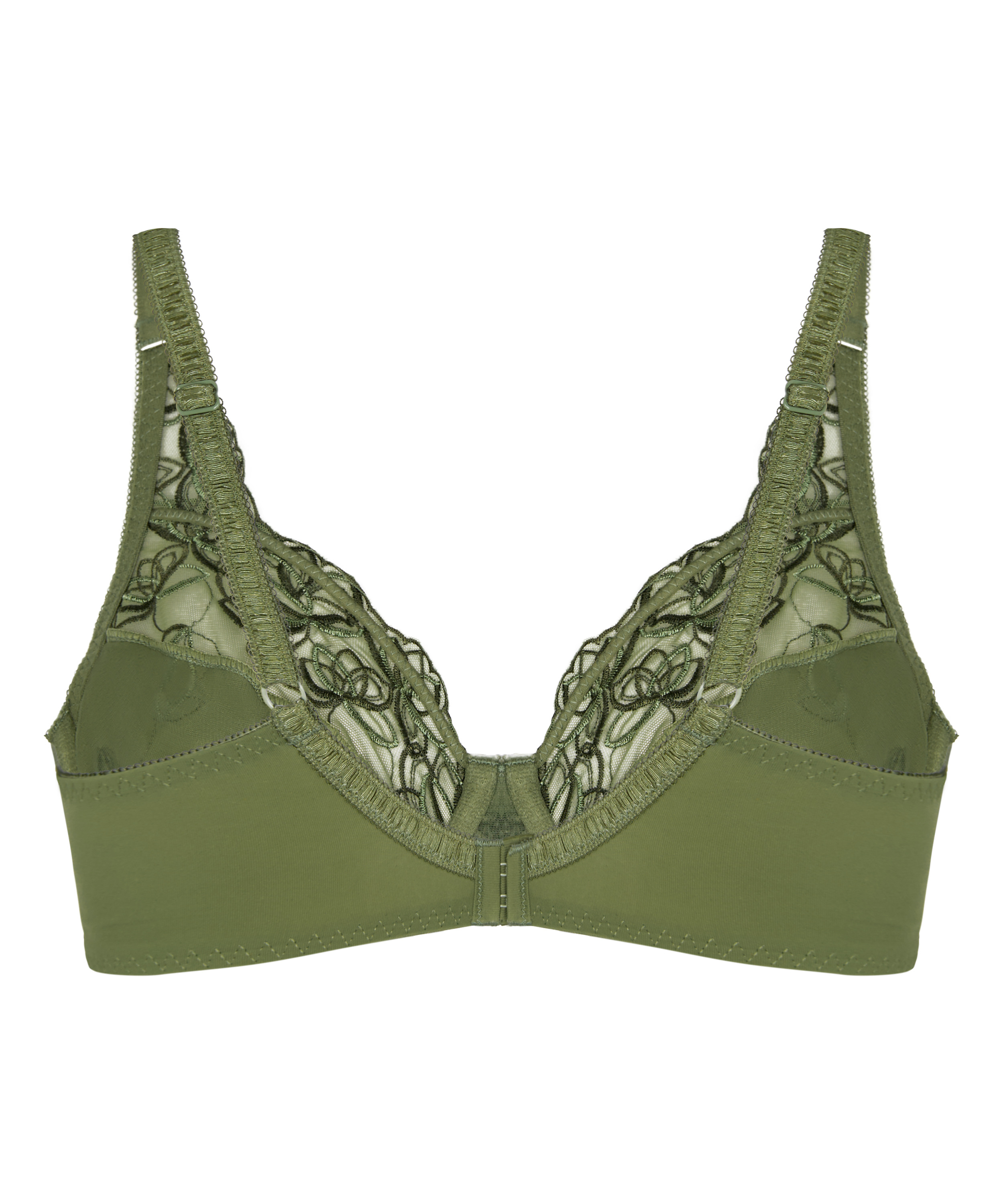 Diva Non-Padded Underwired Bra, Green, main