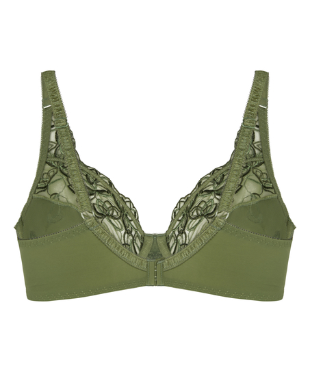 Diva Non-Padded Underwired Bra, Green