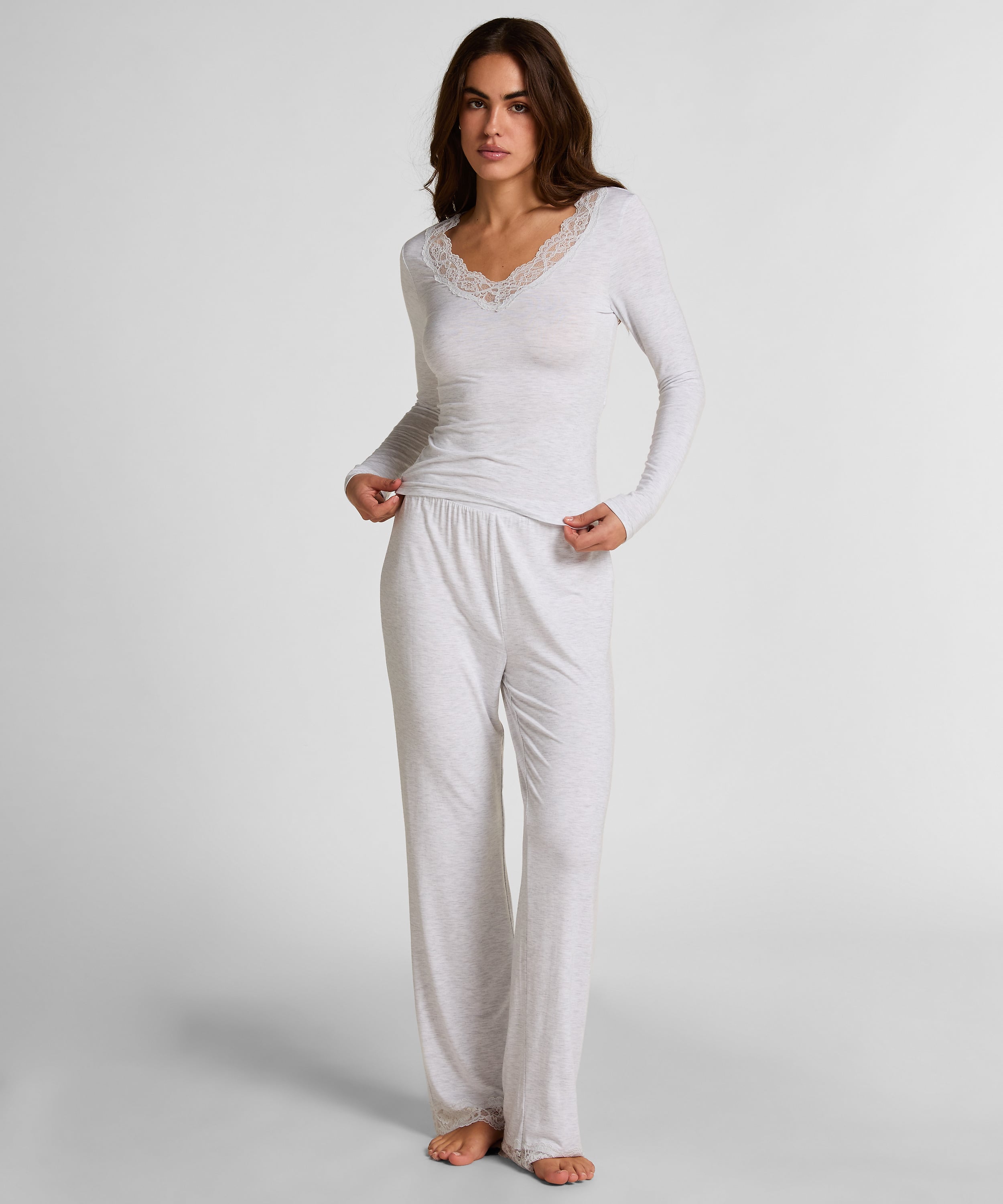 Pyjama Set, Gray, main