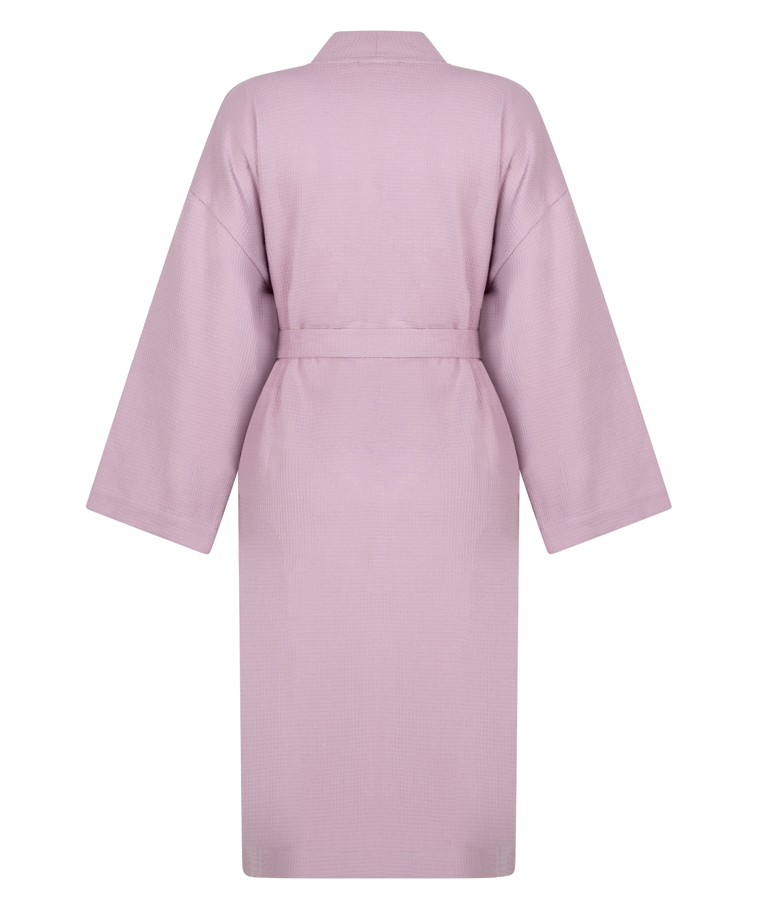 Waffle Bathrobe, Purple, main