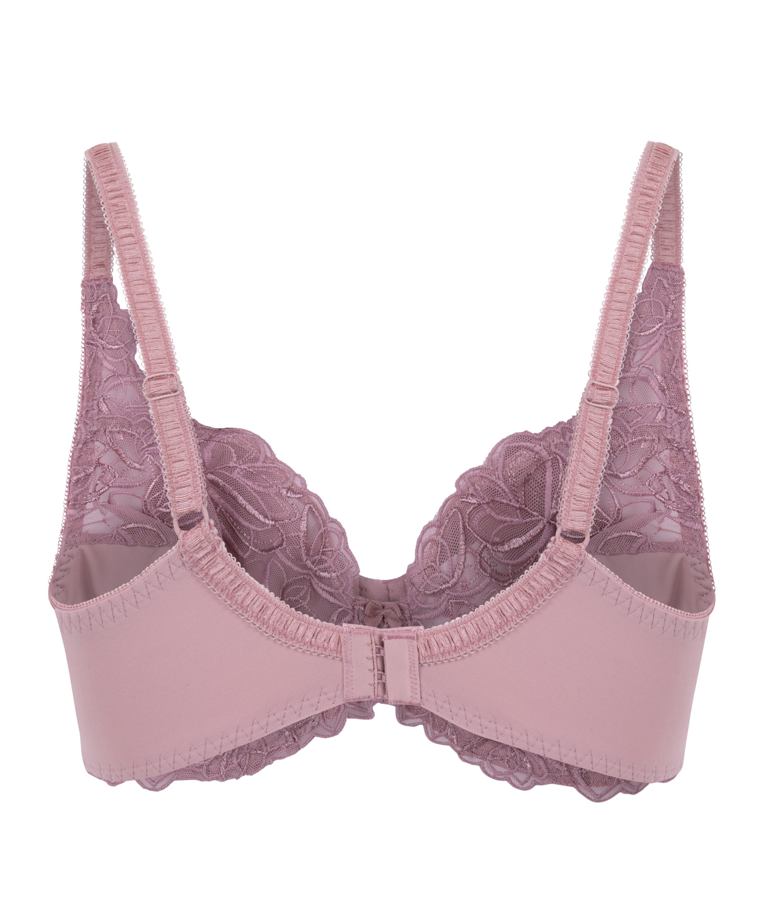Diva Non-Padded Underwired Bra, Pink, main